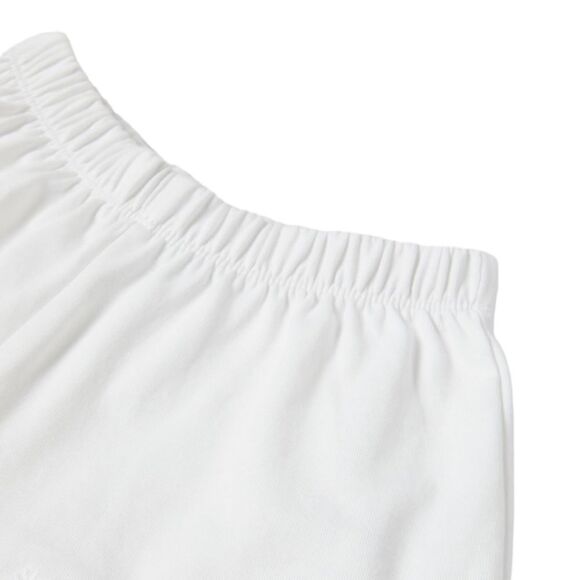 ZARA Kids | White | EMBROIDERED EYELET HEM SHORTS - Picture 4 of 5